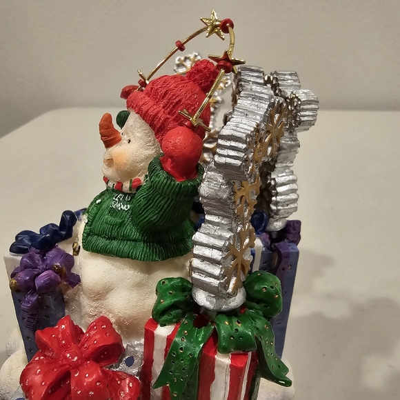 Ambiance Collection Christmas Snowman Let It Snow 5 Piece Spreader Set - Picture 9 of 16